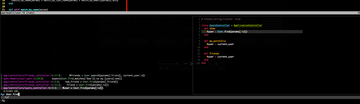 FZF Ripgrep